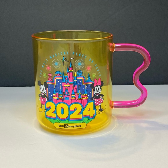 Disney Other - Disney Parks Walt Disney World 2024 Glass Mug